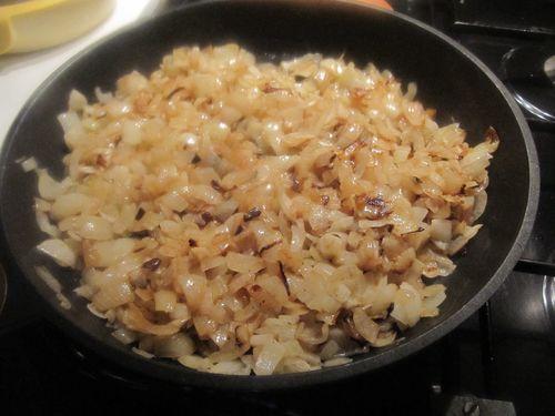 Tarte aux oignons et noix Tarte aux oignons et noix