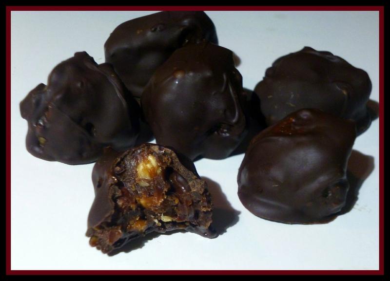 Rochers croquant caramel et fruits sec P1050300