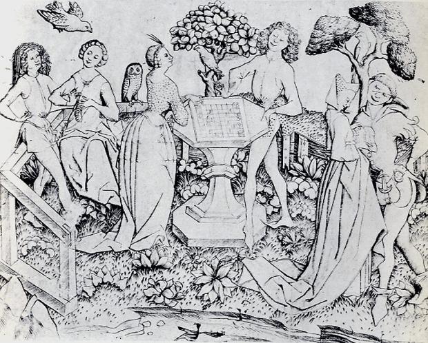 1465 Maître E.S. Le Jardin d'amour