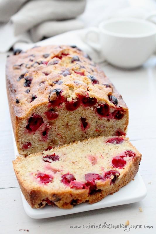 Le Goûter du Dimanche : Quatre quarts aux noisettes et canneberges QUATRE QUARTS AUX NOISETTES ET CANNEBERGES - Cuisine de tous les jours