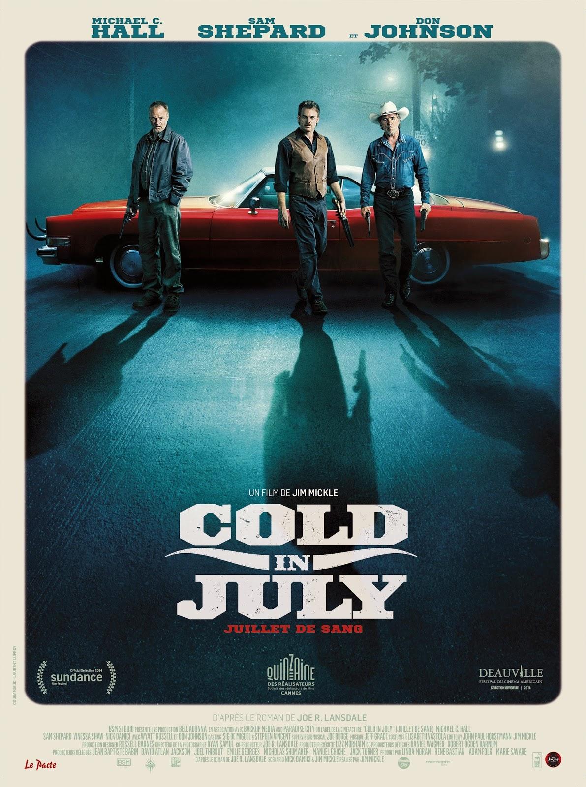 CINEMA: [INVITATIONS] Cold in July (2014), back to the eighties