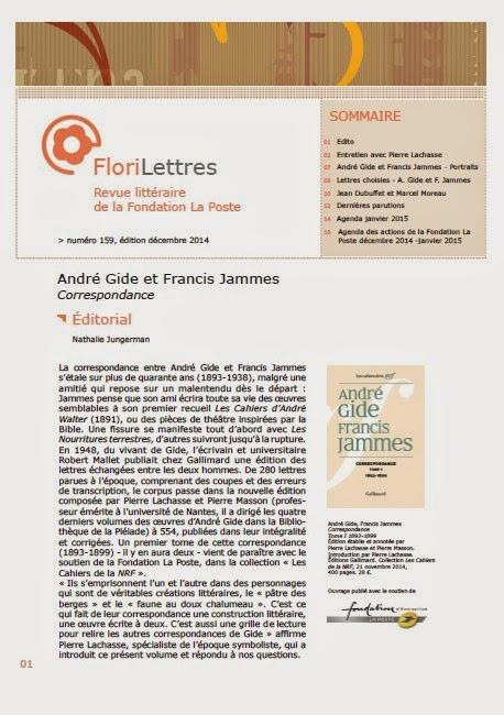Correspondance Gide-Jammes