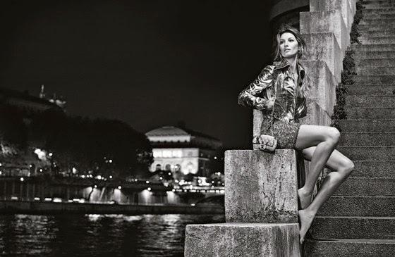Gisèle Bündchen so parisienne dans la nouvelle campagne Chanel...