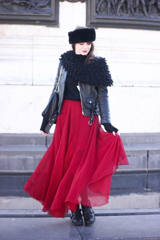 Mystline jupe longue hiver