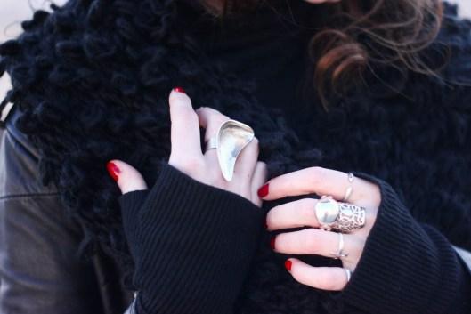 Mystline grosses bagues argent