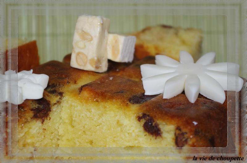 GATEAU AU NOUGAT ET AU CHOCOLAT AU LAIT AU CARAMEL gateau nougat-9