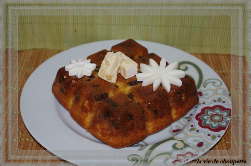 GATEAU AU NOUGAT ET AU CHOCOLAT AU LAIT AU CARAMEL gateau nougat-4