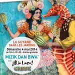 Mizik dan bwa avec les Jardins du Muséum de Toulouse, le 4 Mai 2014