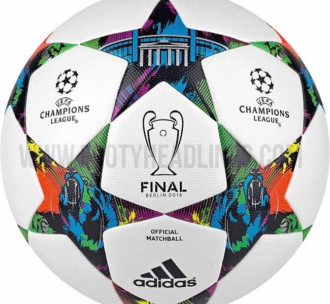 Voici le ballon de la finale de la Champions League 2015