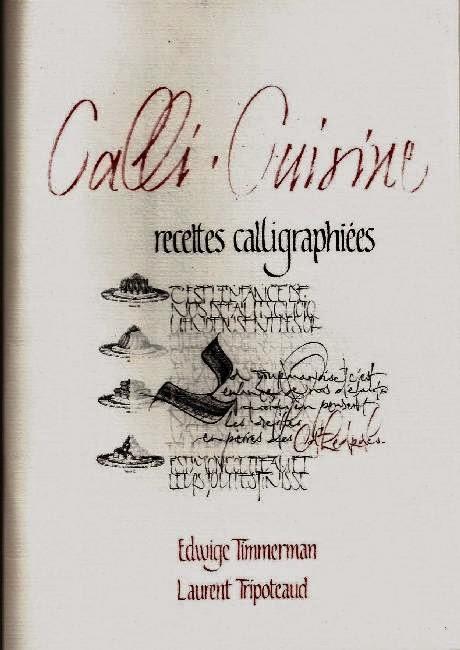 Callicuisine, recettes calligraphiées
