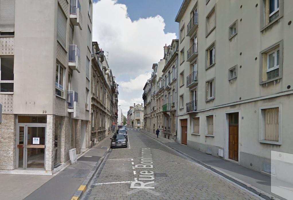 Rue Bonhomme actuelle vue de la rue Cérès