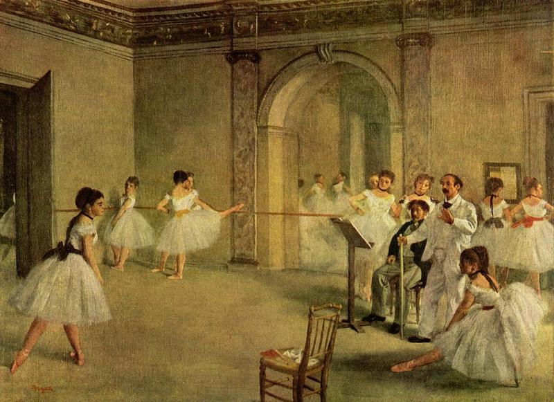 1872 la salle de ballet de l'opera