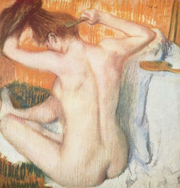 EDGAR DEGAS - QUELQUES OEUVRES 1886 la toilette