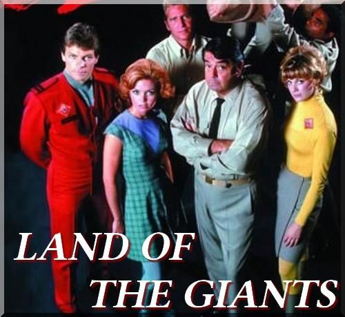Land of the giants, au pays des géants, irwin allen, au coeur du temps, voyage au fond des mers, lost, histoire des séries américaines