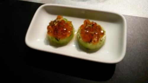 Délicieux réveillon mi-maritime mi-terrestre et bien maîtrisé repas de réveillon,repas de fête,31 décembre,organisation en cuisine,mousse au chocolat,produits de la mer