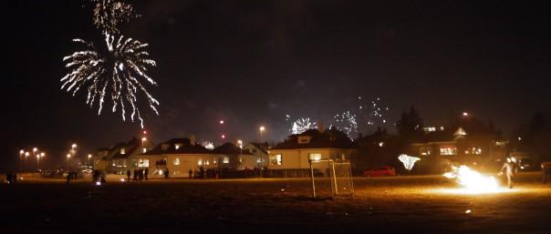 Quand je n’y suis pas. En Islande (6) feux d'artifice en islande