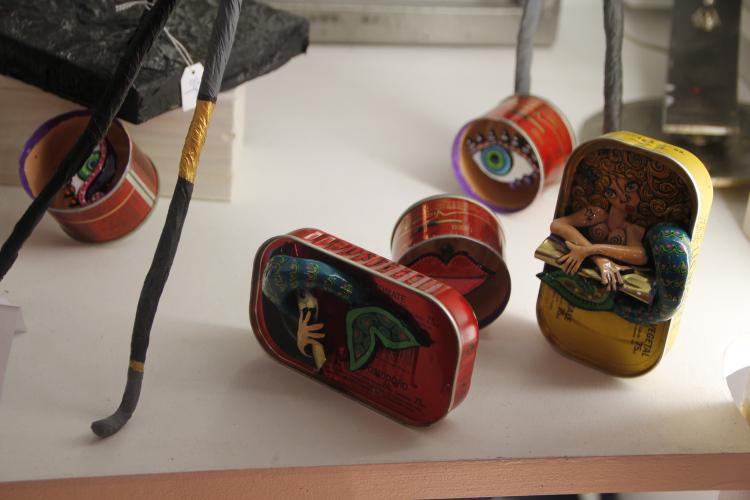 Atelier DIY Les Martiens ou comment transformer ses vieux trucs en objets art déco