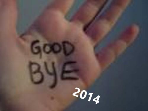 Bye bye 2014
