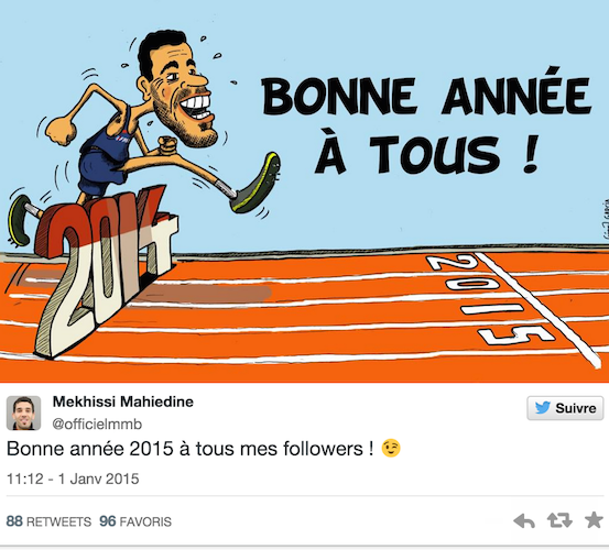 Les stars du sport vous souhaitent un joyeux noël et une bonne année 2015 Les stars du sport vous souhaitent un joyeux noël et une bonne année 2015