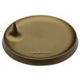 assiette-starck-ronde-bronze assiette jetable galette des rois