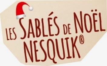 Sablés de Noël au Nesquik