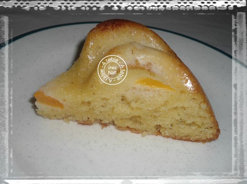 gâteau moelleux aux abricots 2