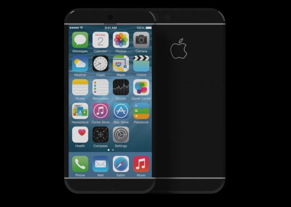 Concept : un iPhone 7 sans bouton physique Concept-iPhone-7-noir