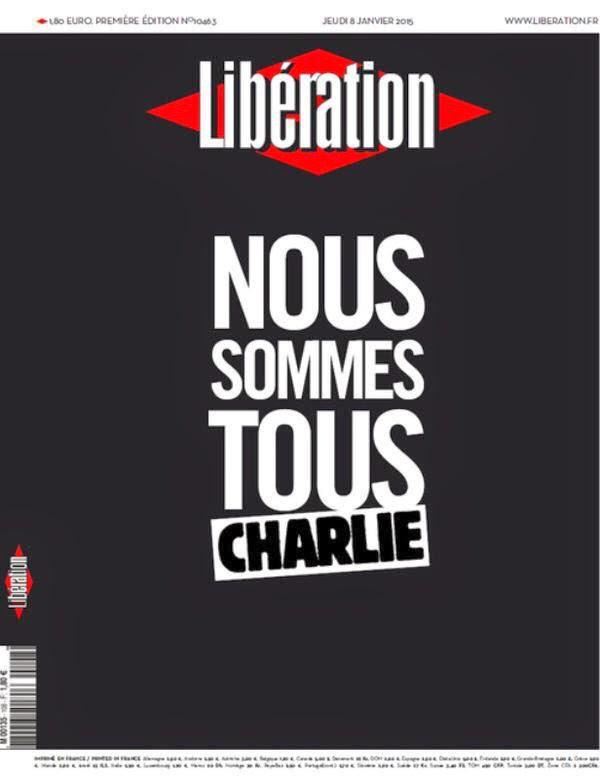 La Une des journaux à travers le monde en hommage Charlie