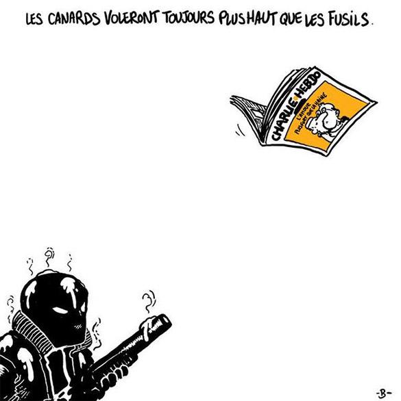 Rendons hommage à la liberté créative #JesuisCharlie