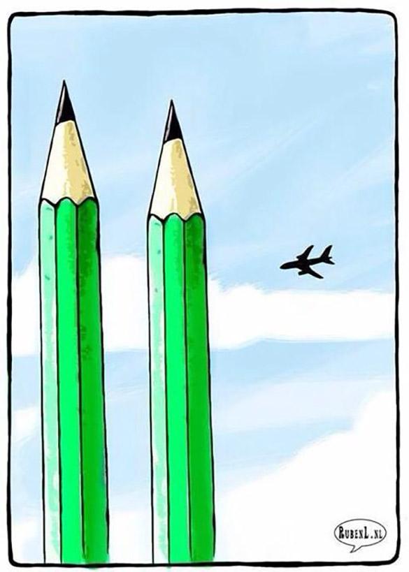 Rendons hommage à la liberté créative #JesuisCharlie