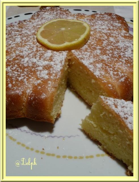 Moelleux au citron Une petite part???