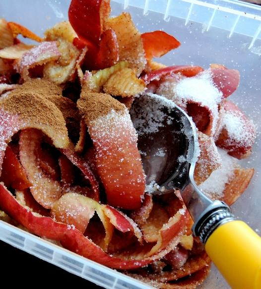 Pelures de pomme plure de pommes 2