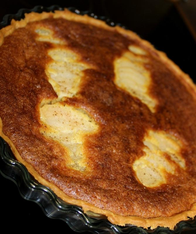 Tarte amandine aux Poires Tarte amandine poires