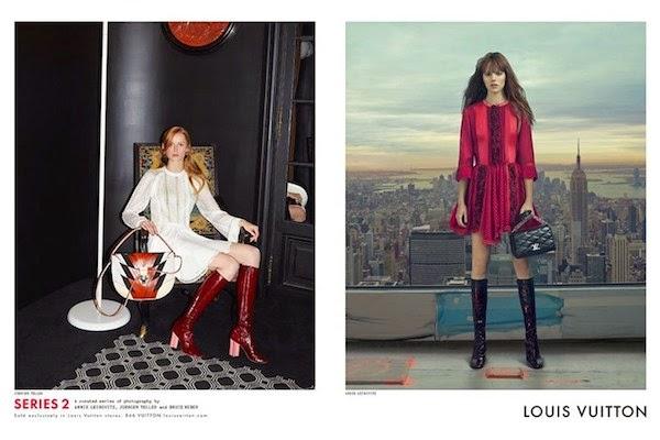 Séries 2, la nouvelle campagne printemps/été 2015 Louis Vuitton...