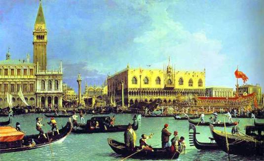 Canaletto,_The_Bucintoro_at_the_Molo_on_Ascension_Day,_c._1732