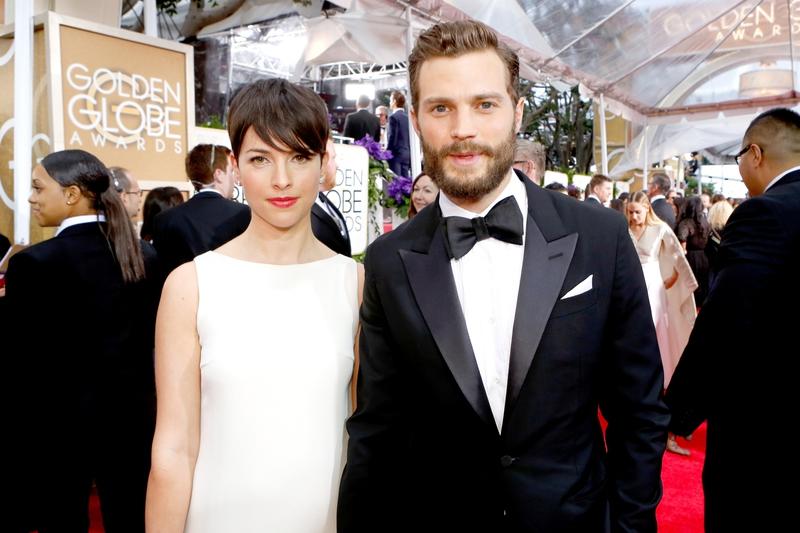 Jamie Dornan et Dakota Johnson au Golden Globes Awards (2015) gg3