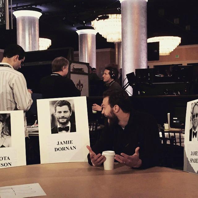 Jamie Dornan et Dakota Johnson au Golden Globes Awards (2015) gg0