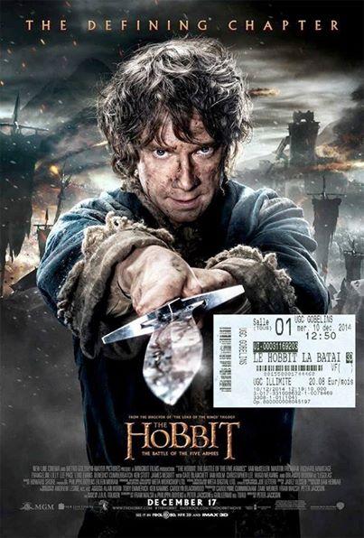 Critique Le Hobbit 3 La Bataille des Cinq Armées
