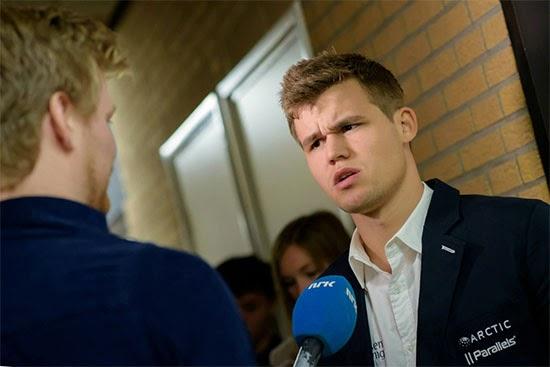 Echecs : Magnus Carlsen (2862) a perdu ronde 3 face au Polonais Radoslaw Wojtaszek (2744) 