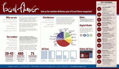 Le Media Kit, l’outil indispensable pour vendre de la publicité ! LocalFlavorMediaKitW-2013