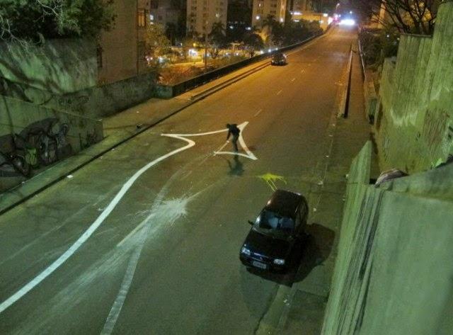 Le bestiaire routier de Sao Paulo, par Tec - Street Art Le bestiaire routier de Sao Paulo, par Tec - Street Art