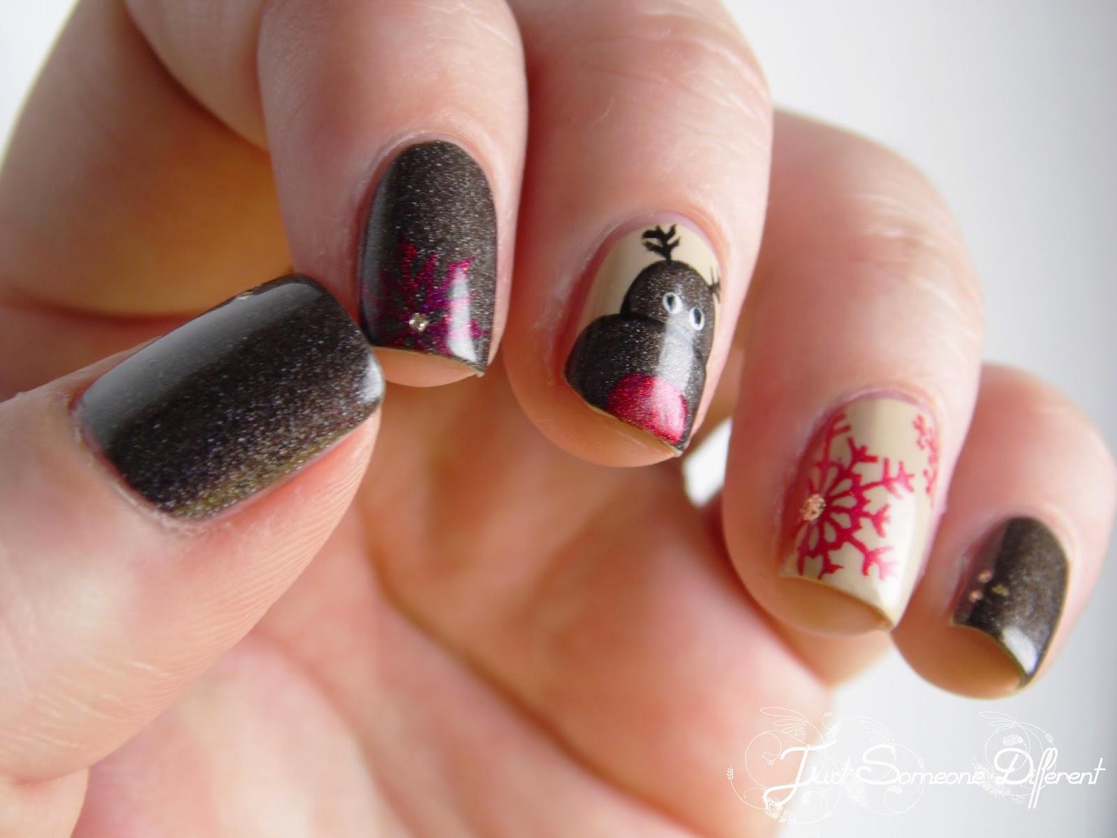 Ho-Ho-ho Christmas nails Ho-Ho-ho Christmas nails