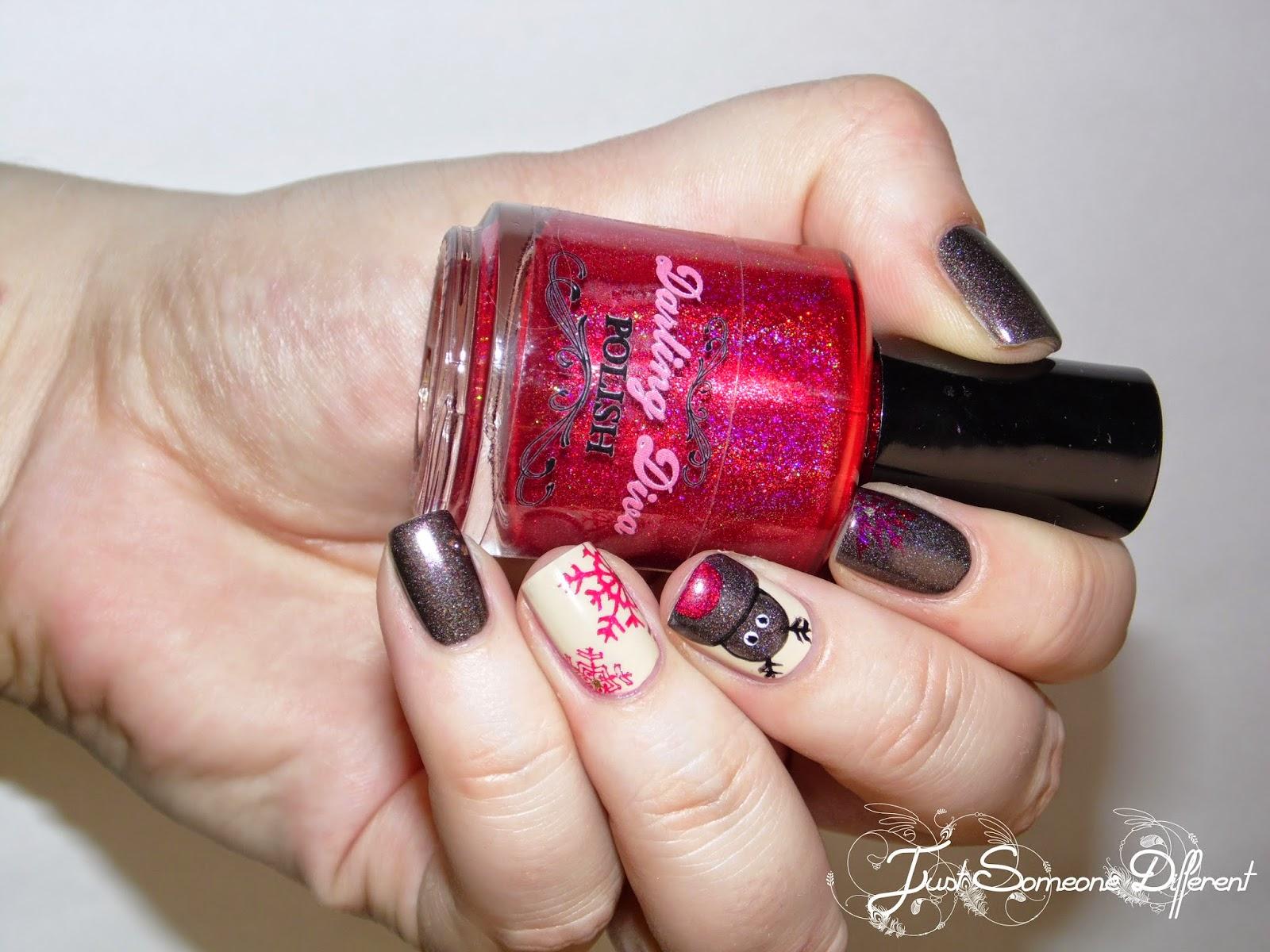 Ho-Ho-ho Christmas nails Ho-Ho-ho Christmas nails