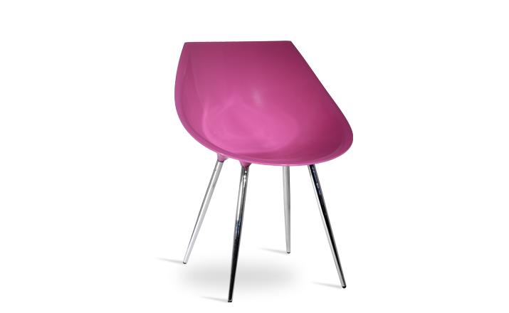 Chaise 60's rose Chaise 60's rose