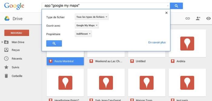 Comment rechercher vos cartes personnalisées sur Google Drive