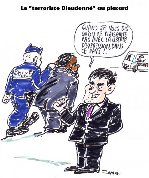 webzine,zébra,bd,gratuit,fanzine,bande-dessinée,caricature,dieudonné,manuel valls,police,terrorisme,dessin,presse,satirique,editorial cartoon,zombi