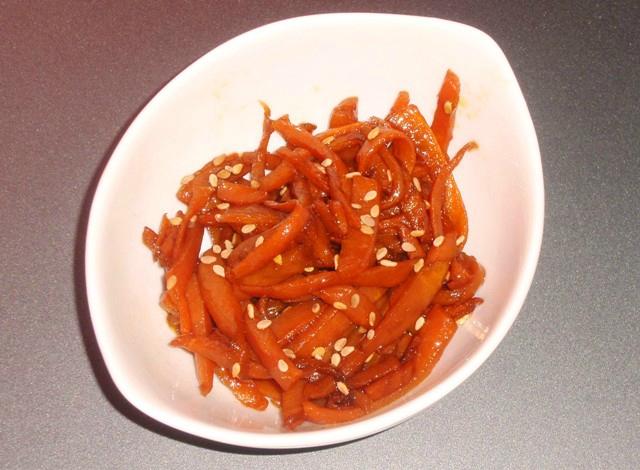 Kimpira de carottes