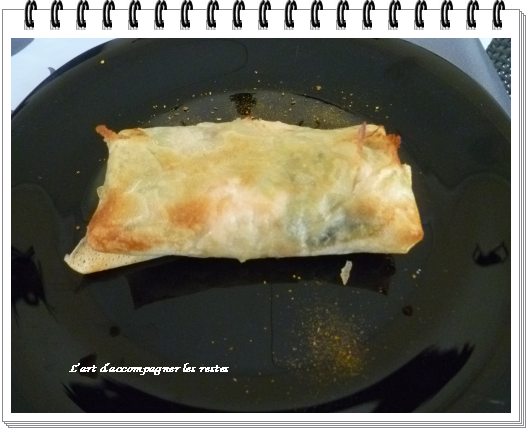 Croustillant de saumon et poireaux au curry (dans des bricks) croustillant de saumon et poireaux au curry1