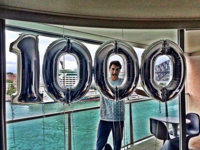 Les 1000 victoires de Federer en vidéo