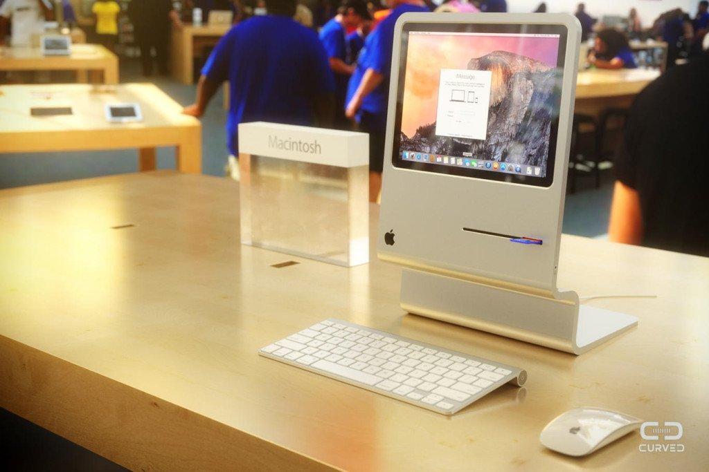 Concept : un iMac qui rappelle le premier Macintosh 128K iMac-Macintosh-concept